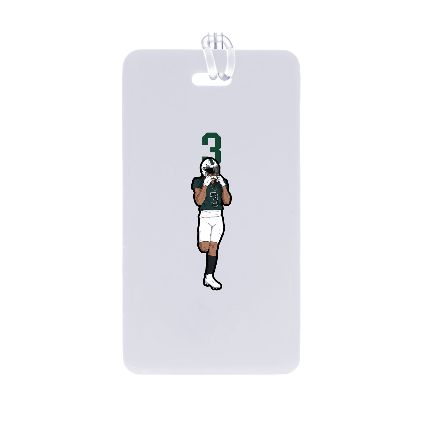 Bag Tag — Number Top in Classic