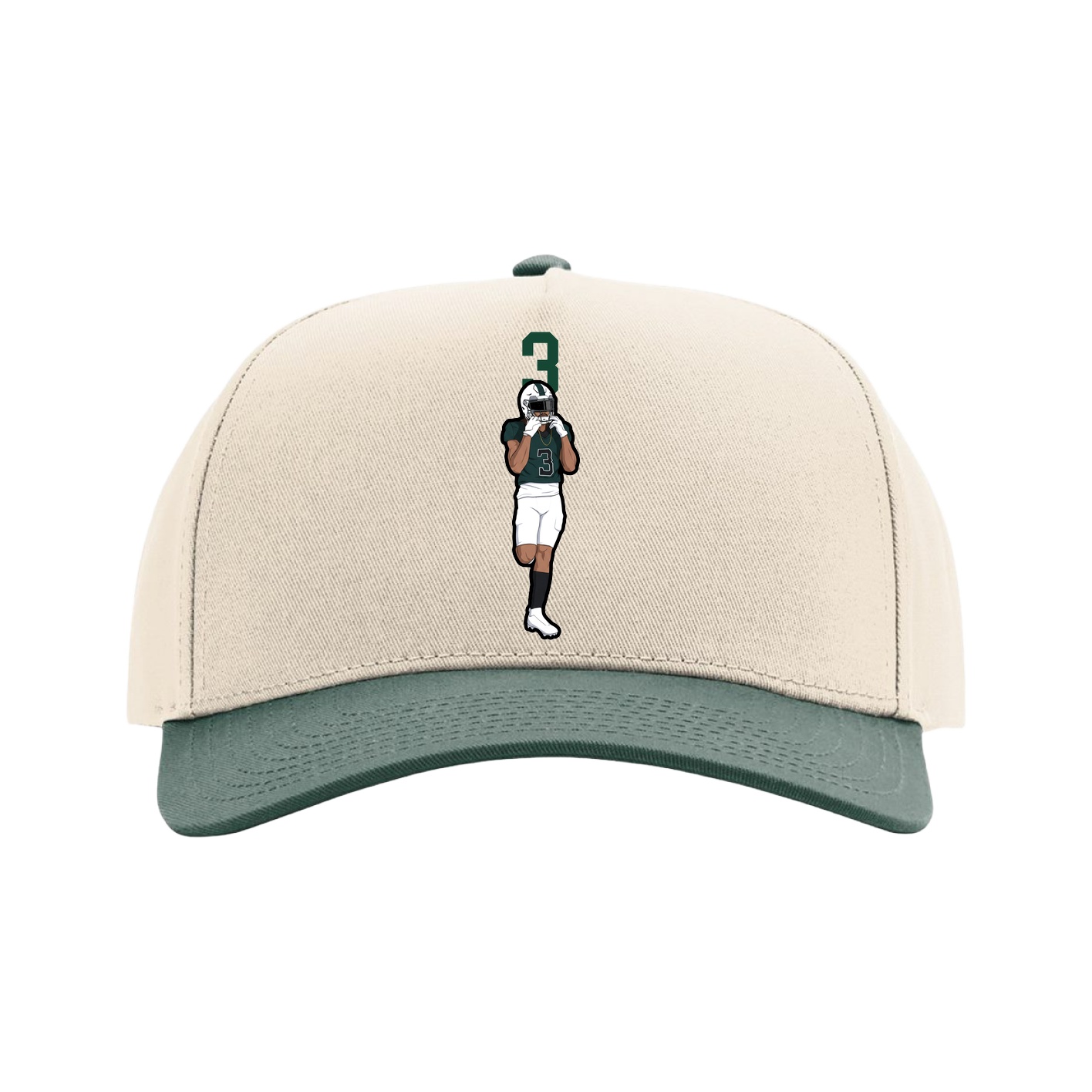 Full Fabric Five-Panel Champ Cap