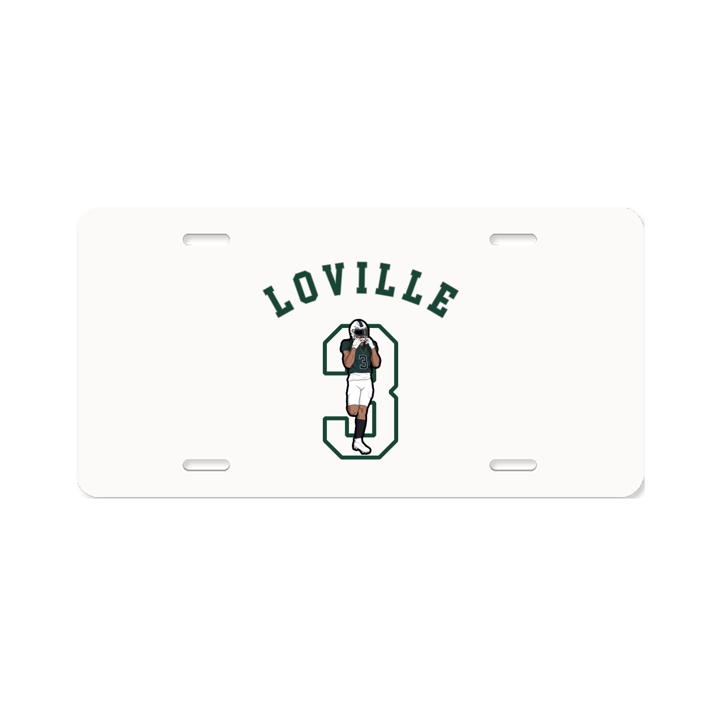 License Plate — Shirsey Arch in Classic