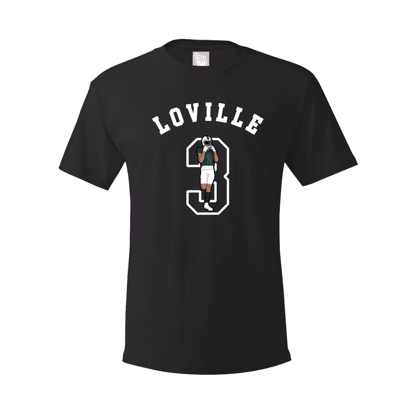 Youth Tee — Shirsey Arch in Black
