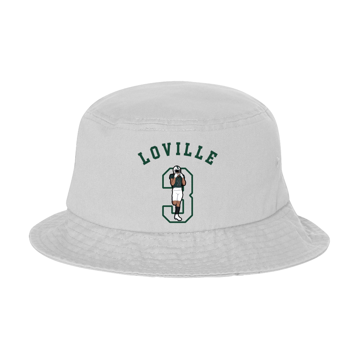 Bucket Cap — Shirsey Arch in White