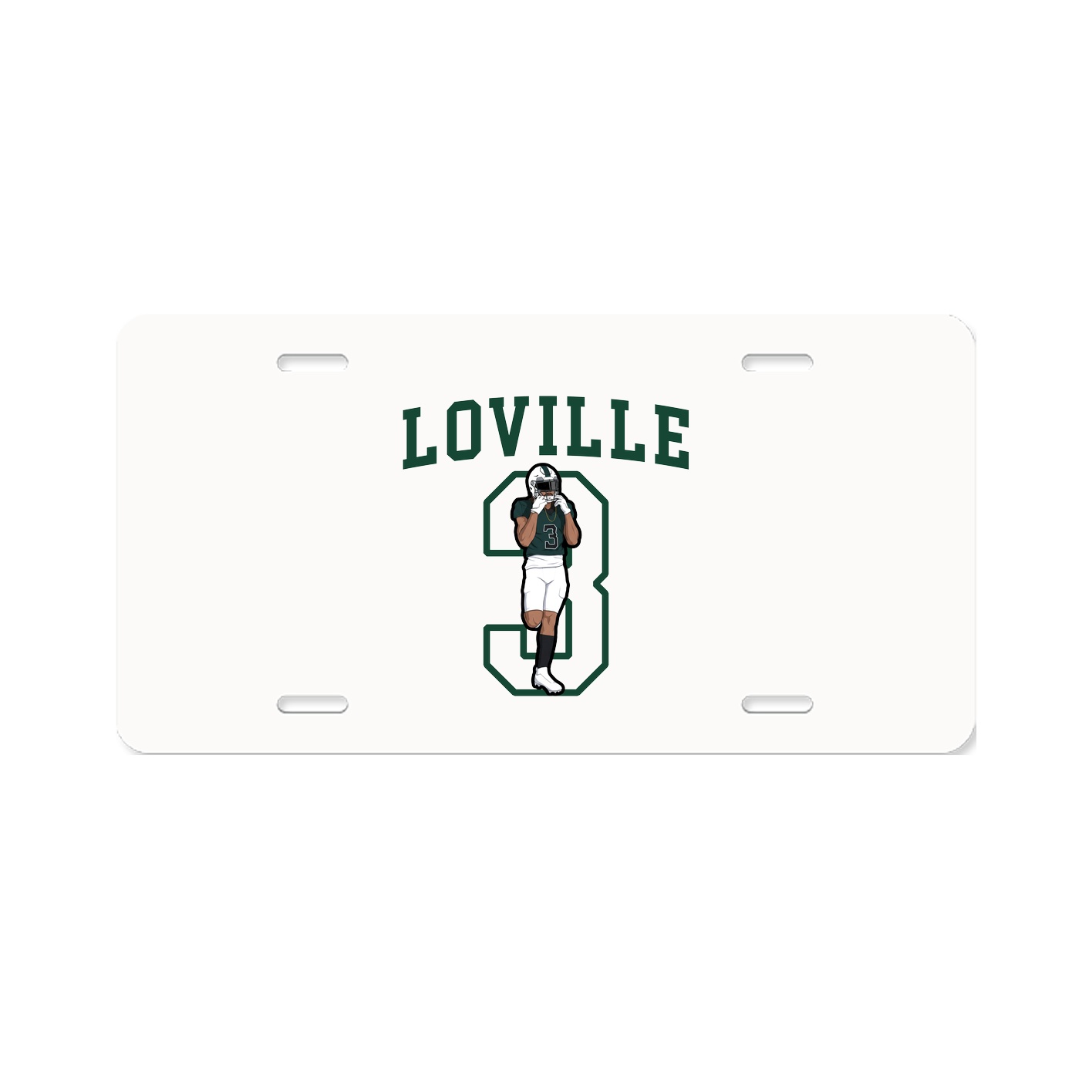 License Plate — Shirsey in Classic