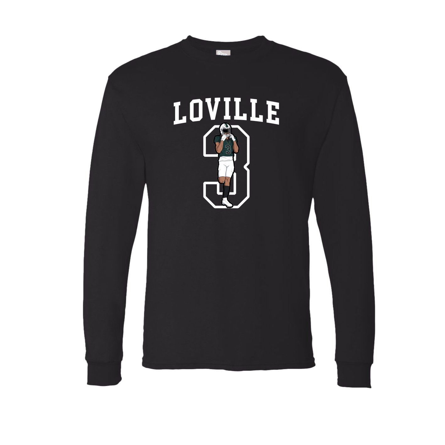Long Sleeve Tee — Shirsey in Black