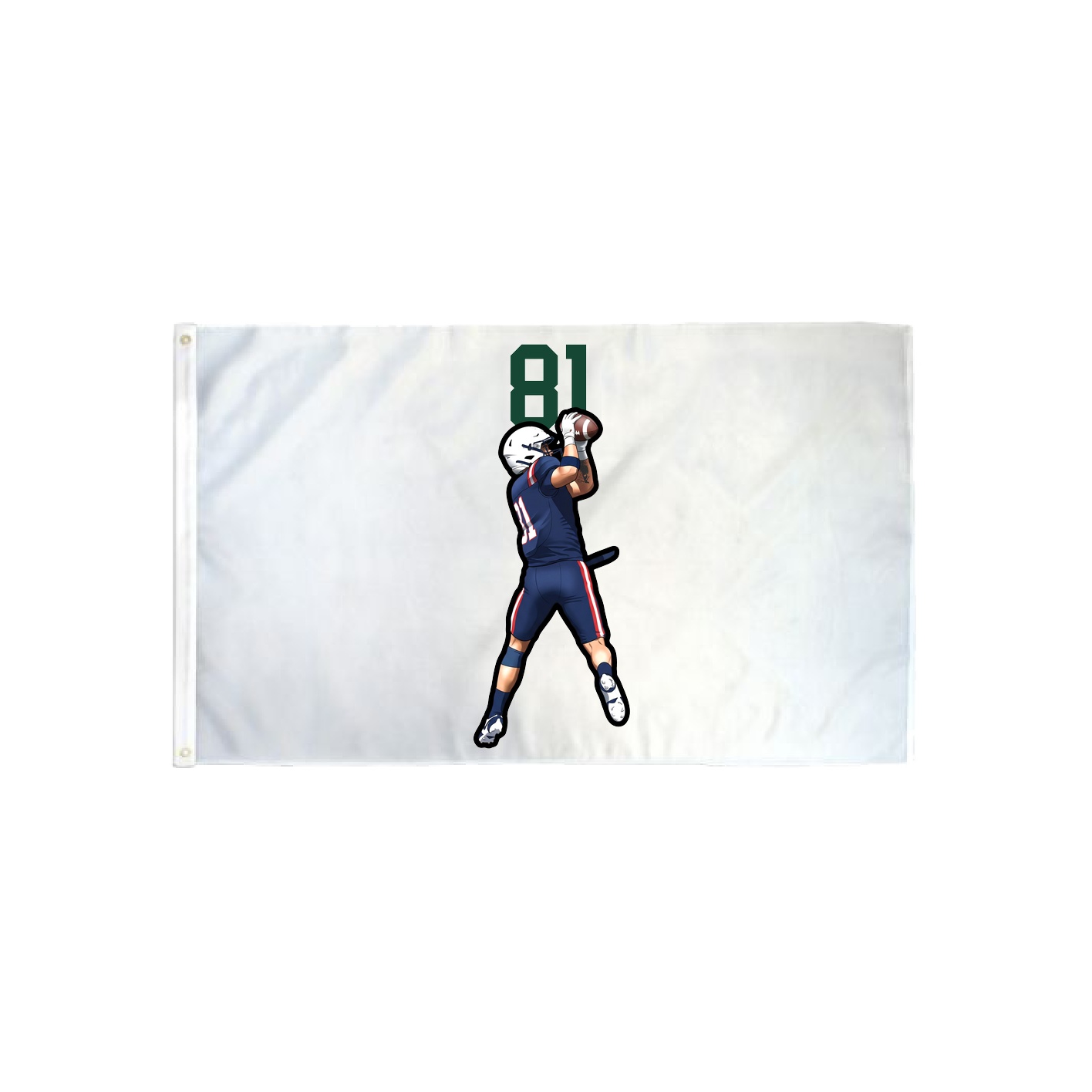 3x5 Flag — Number Top in Classic