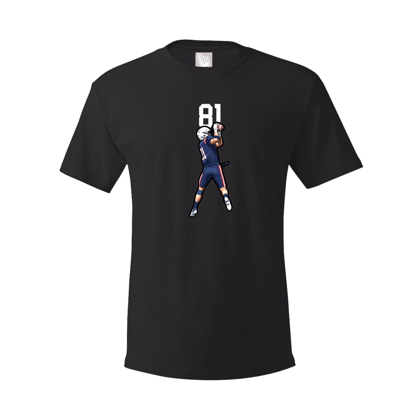 Tee — Number Top in Black