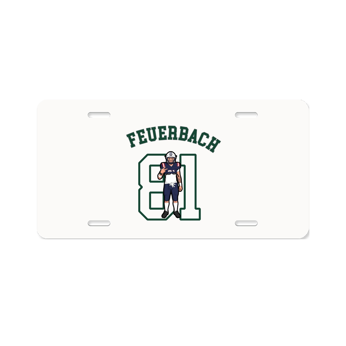 License Plate — Shirsey Arch in Classic