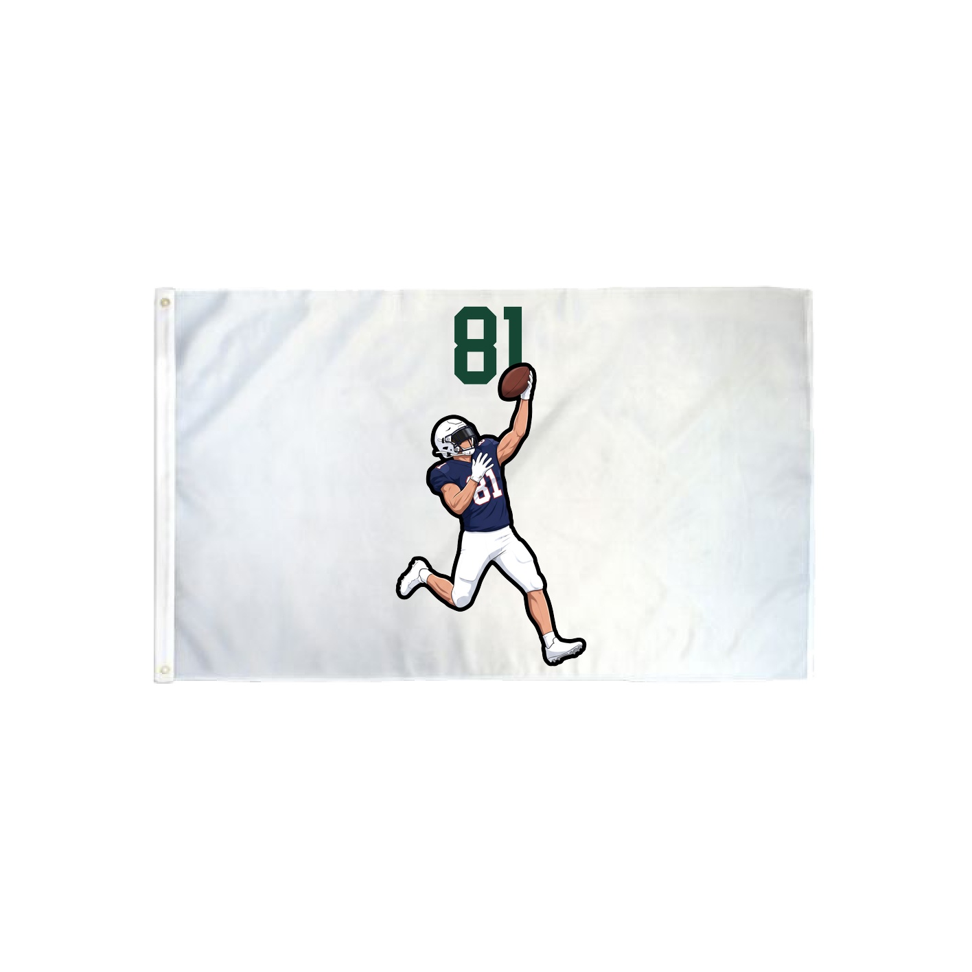 3x5 Flag — Number Top in Classic