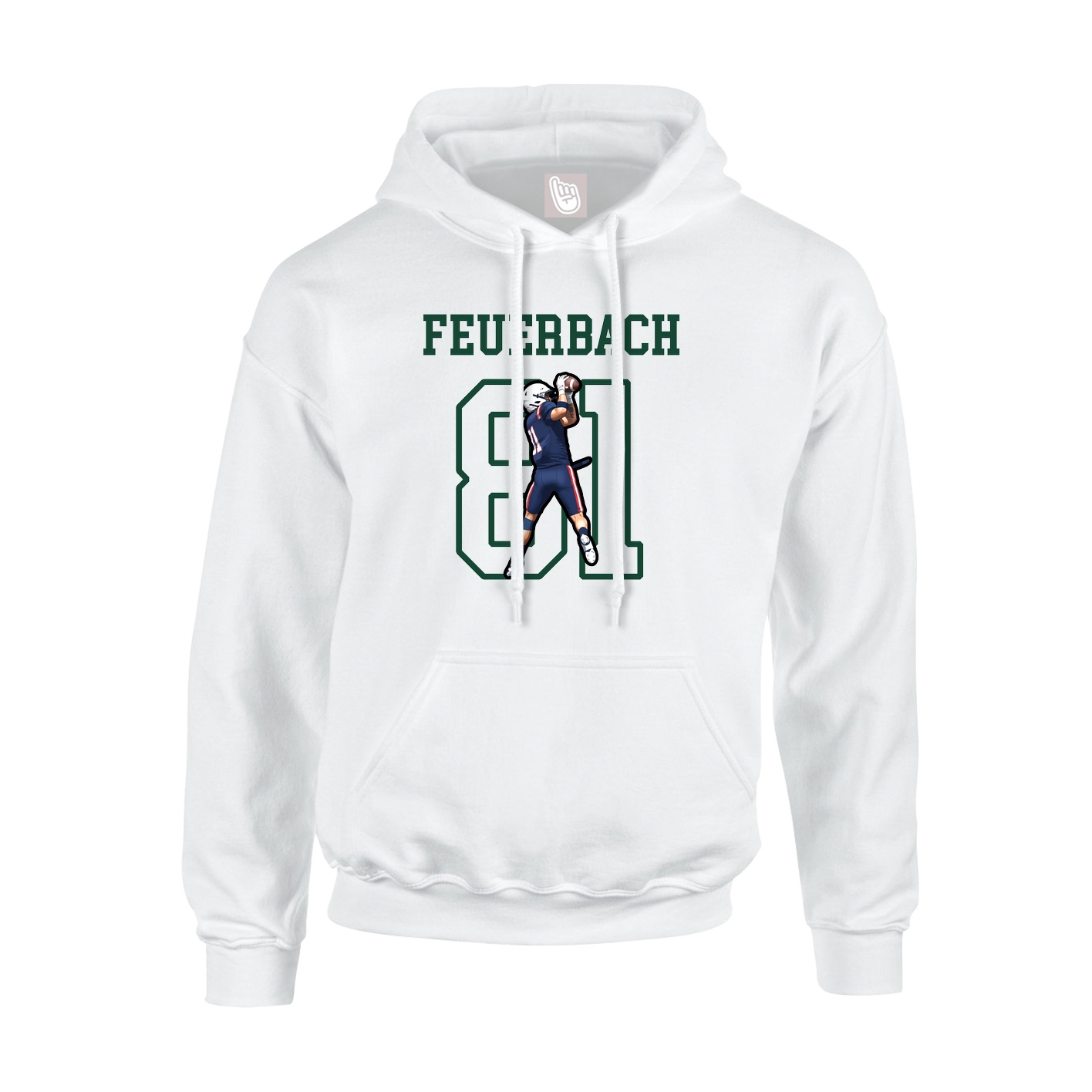 Youth Hoodie — Shirsey in White