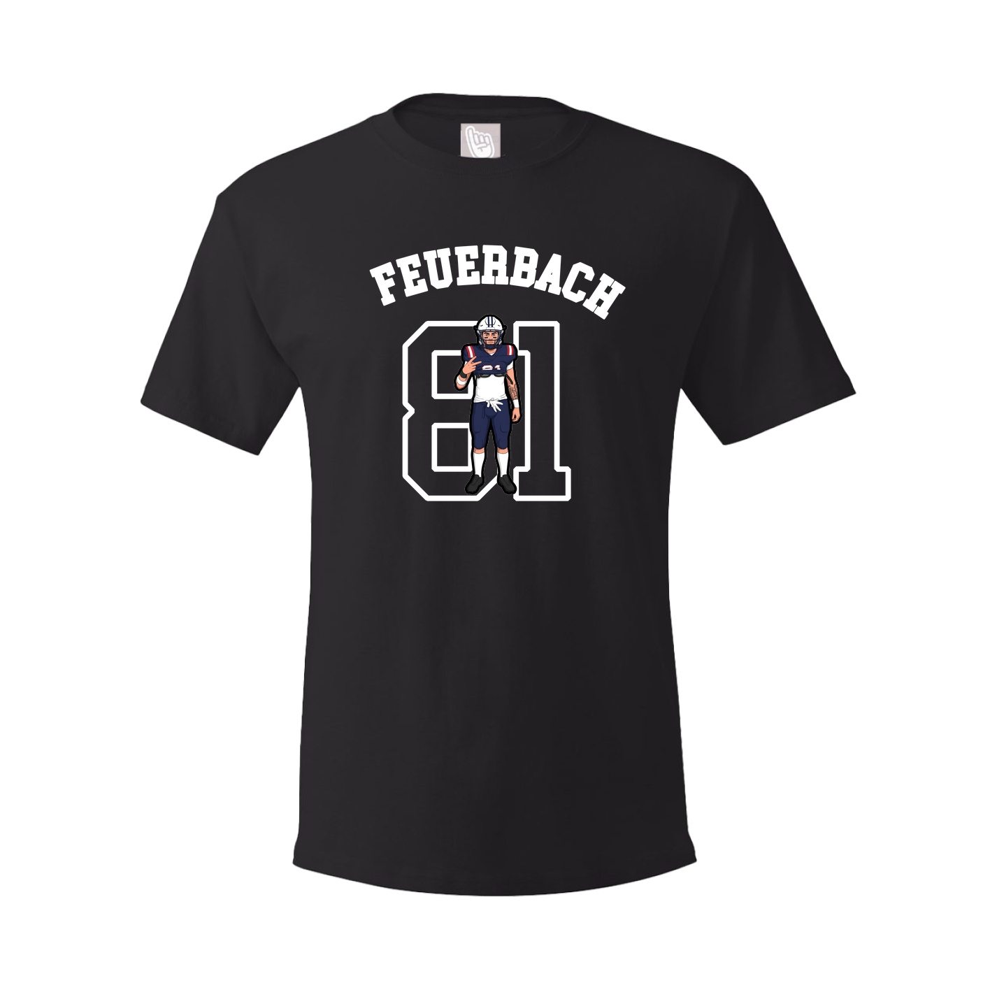 Youth Tee — Shirsey Arch in Black