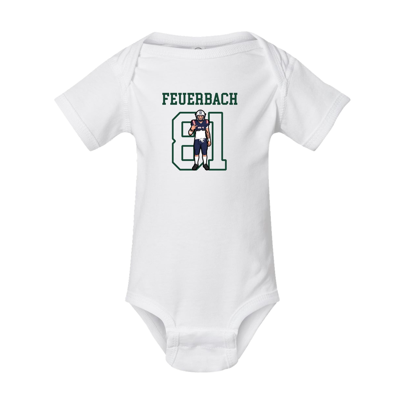 Baby Onesie — Shirsey in White