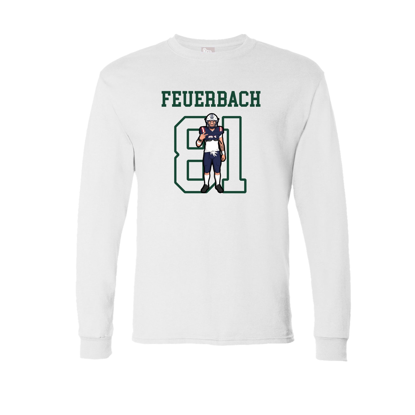 Long Sleeve Tee — Shirsey in White