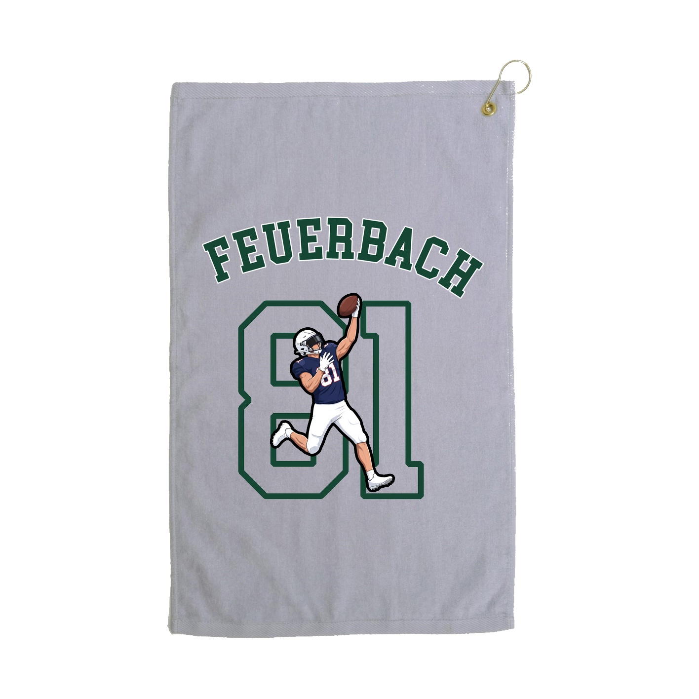 Golf Towel — Shirsey Arch in Grey