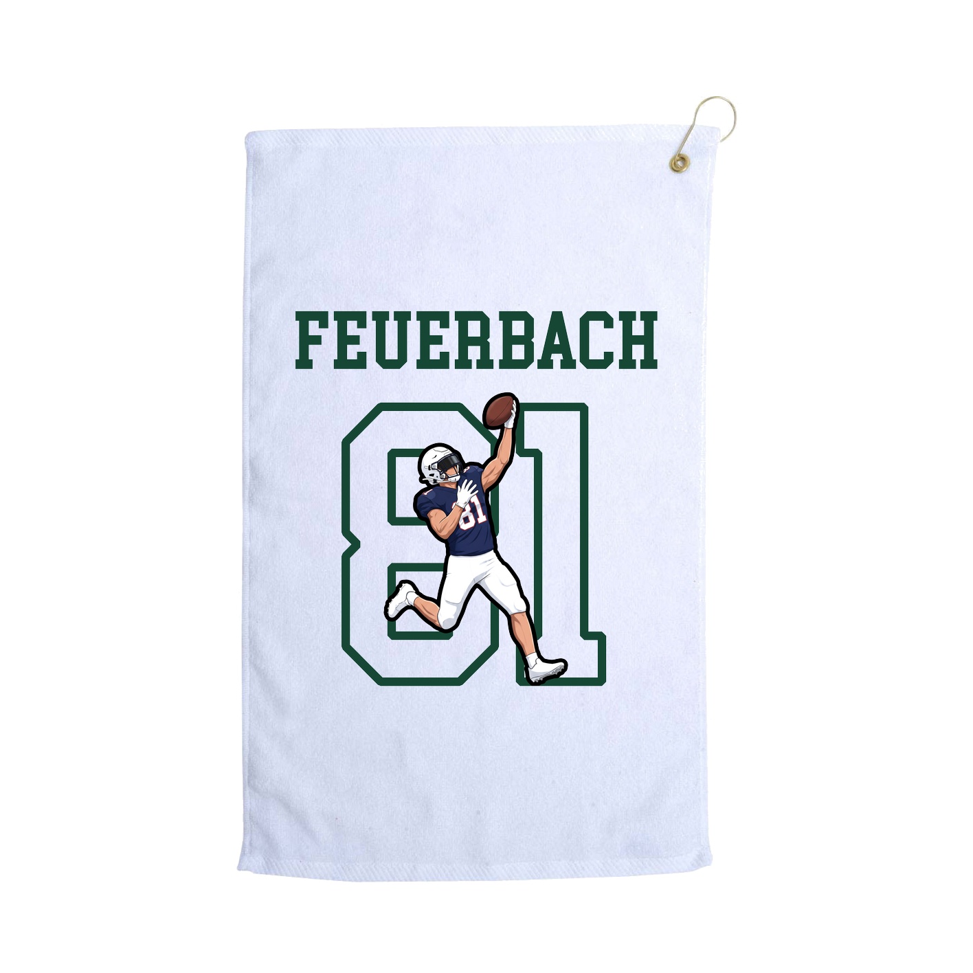 Golf Towel — Shirsey in White