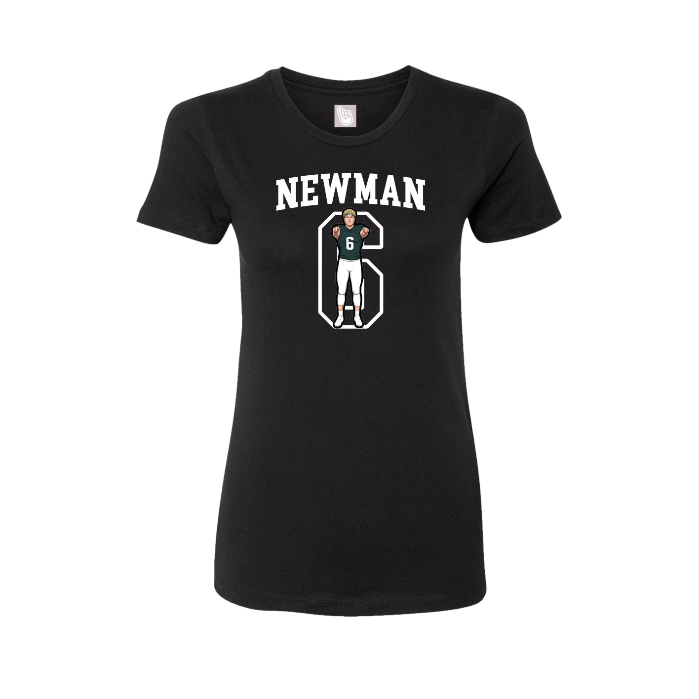 Fitted Women's Tee — Shirsey in Black