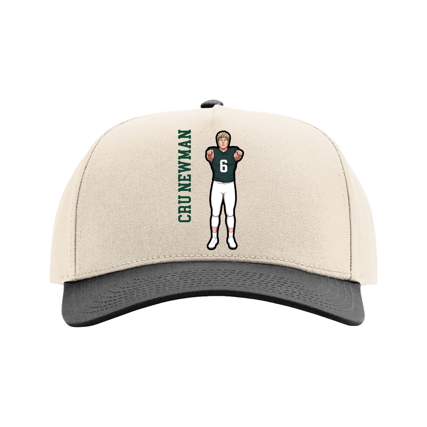Full Fabric Five-Panel Champ Cap