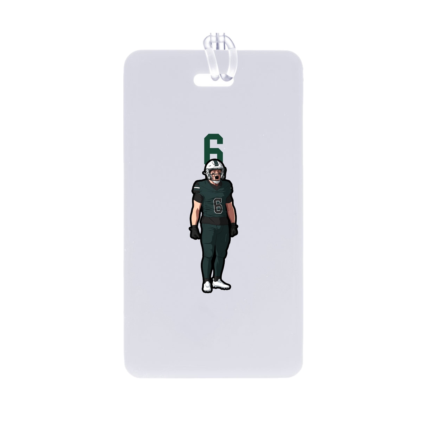 Bag Tag — Number Top in Classic