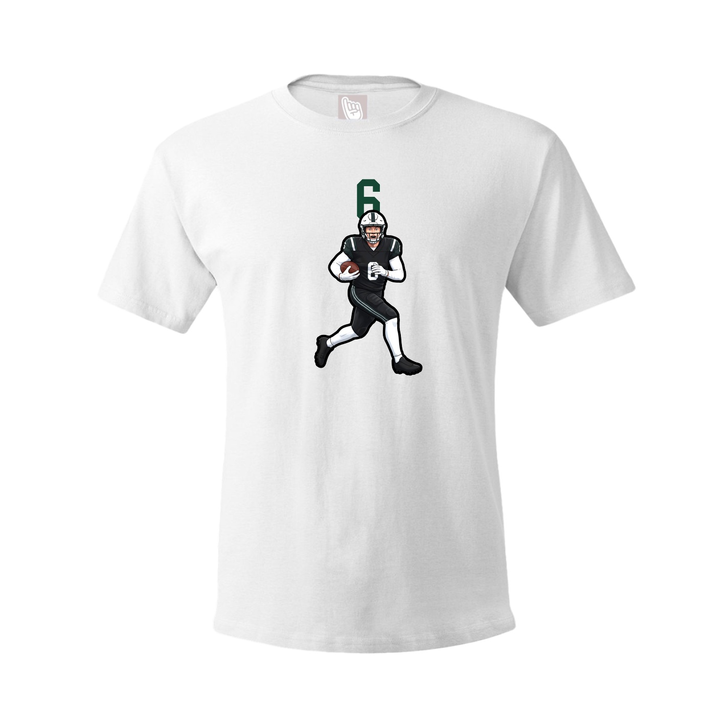Tee — Number Top in White