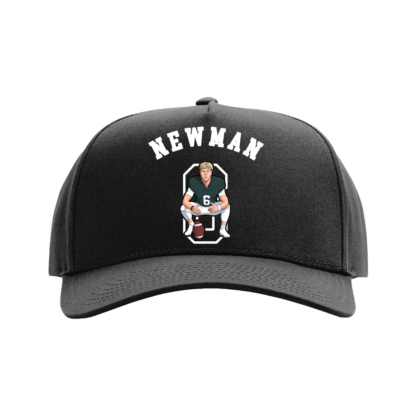 Full Fabric Five-Panel Champ Cap