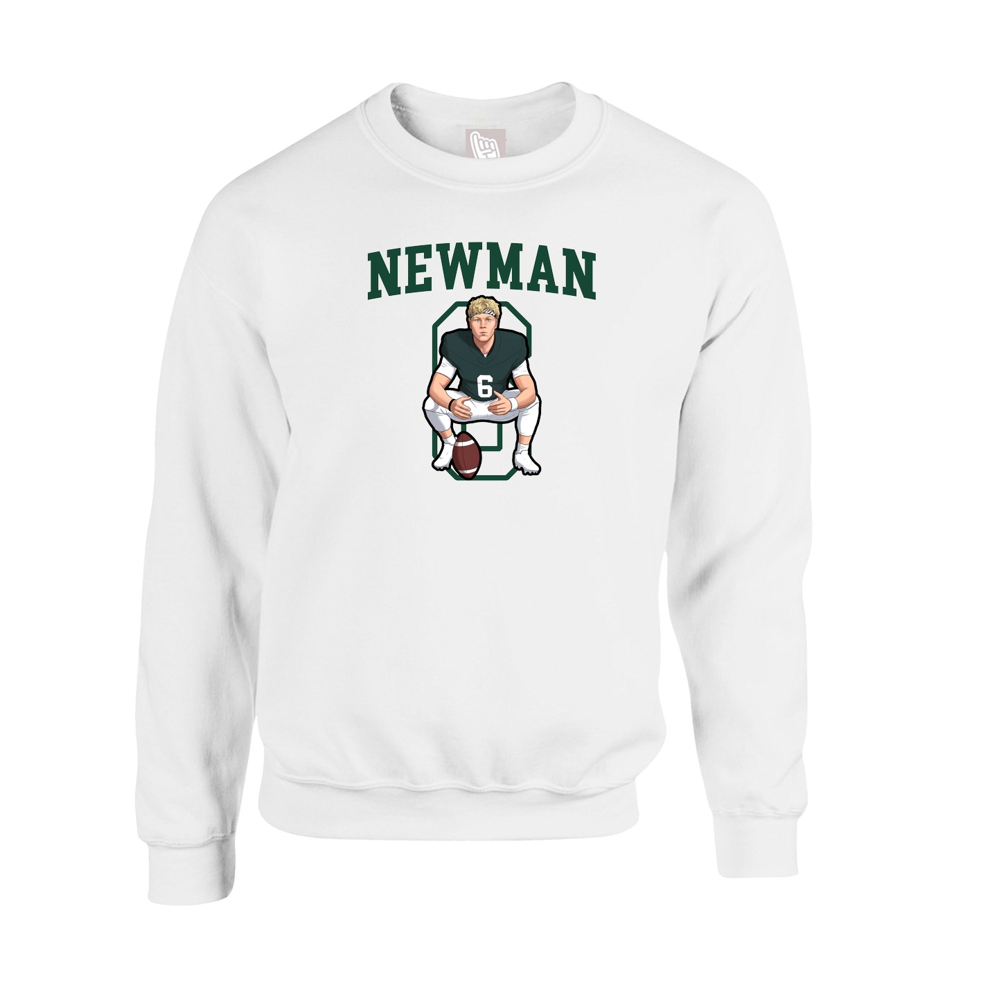 Fleece Crew — Shirsey in White