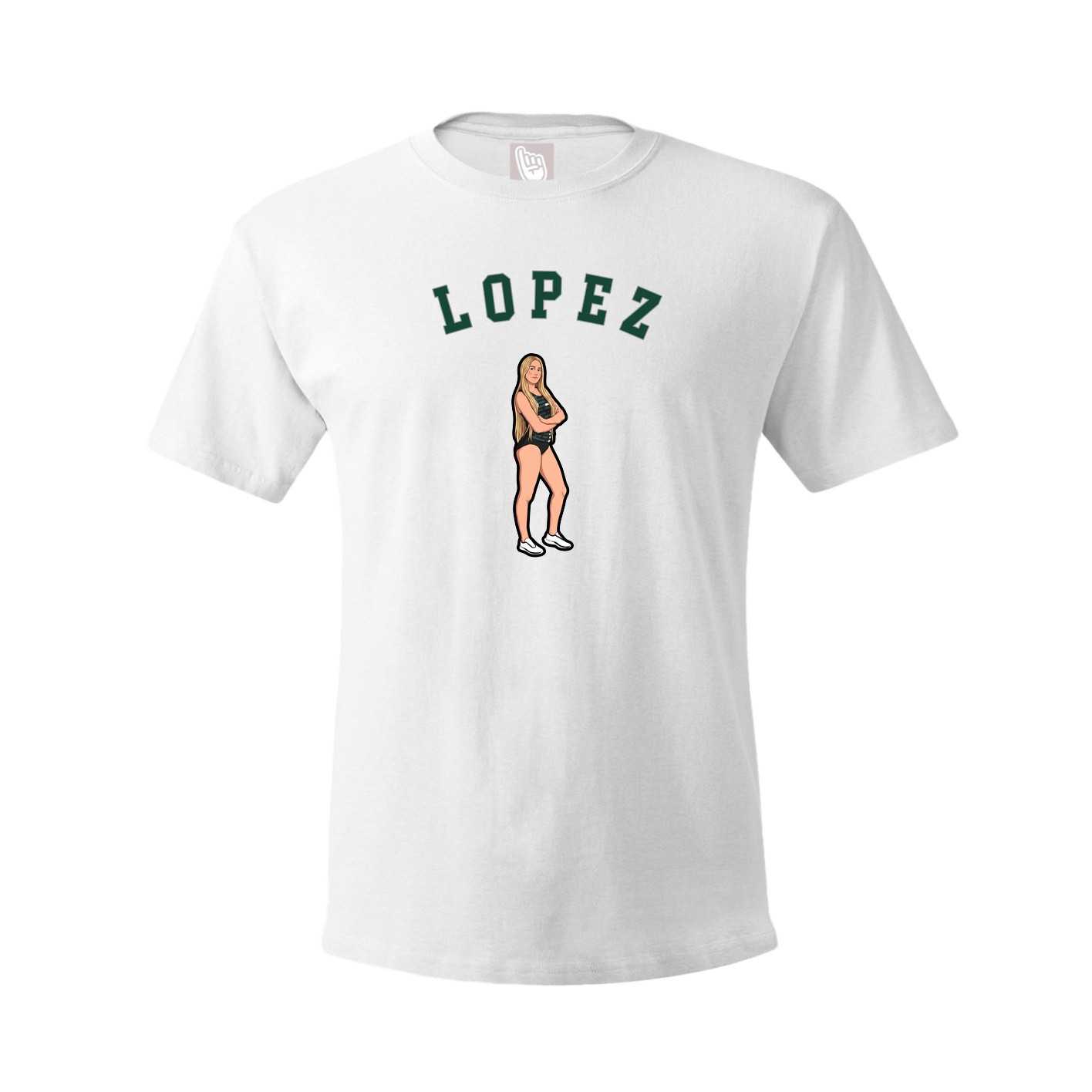 Youth Tee — Shirsey Arch in White