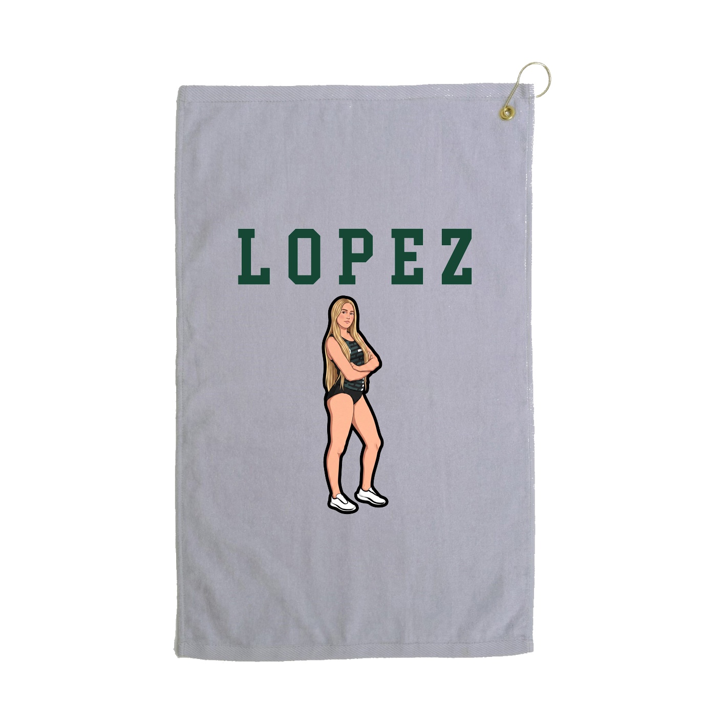 Golf Towel — Shirsey in Grey