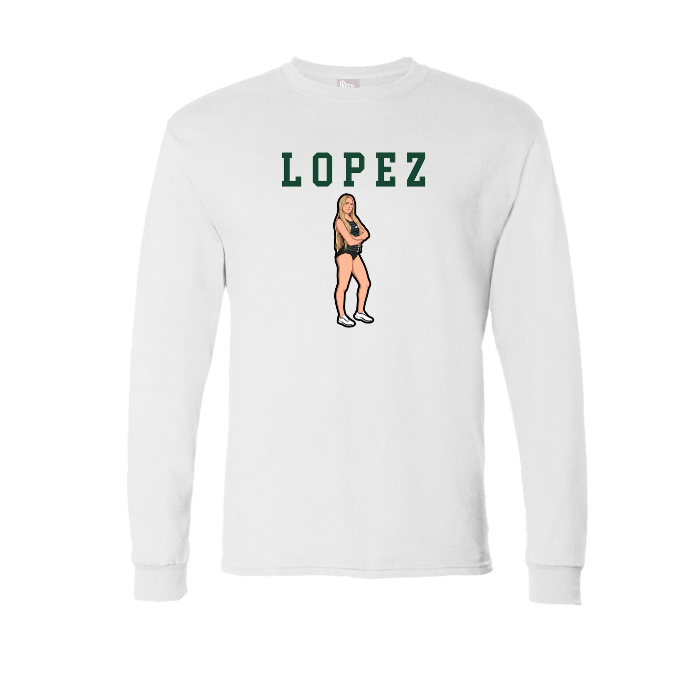 Long Sleeve Tee — Shirsey in White