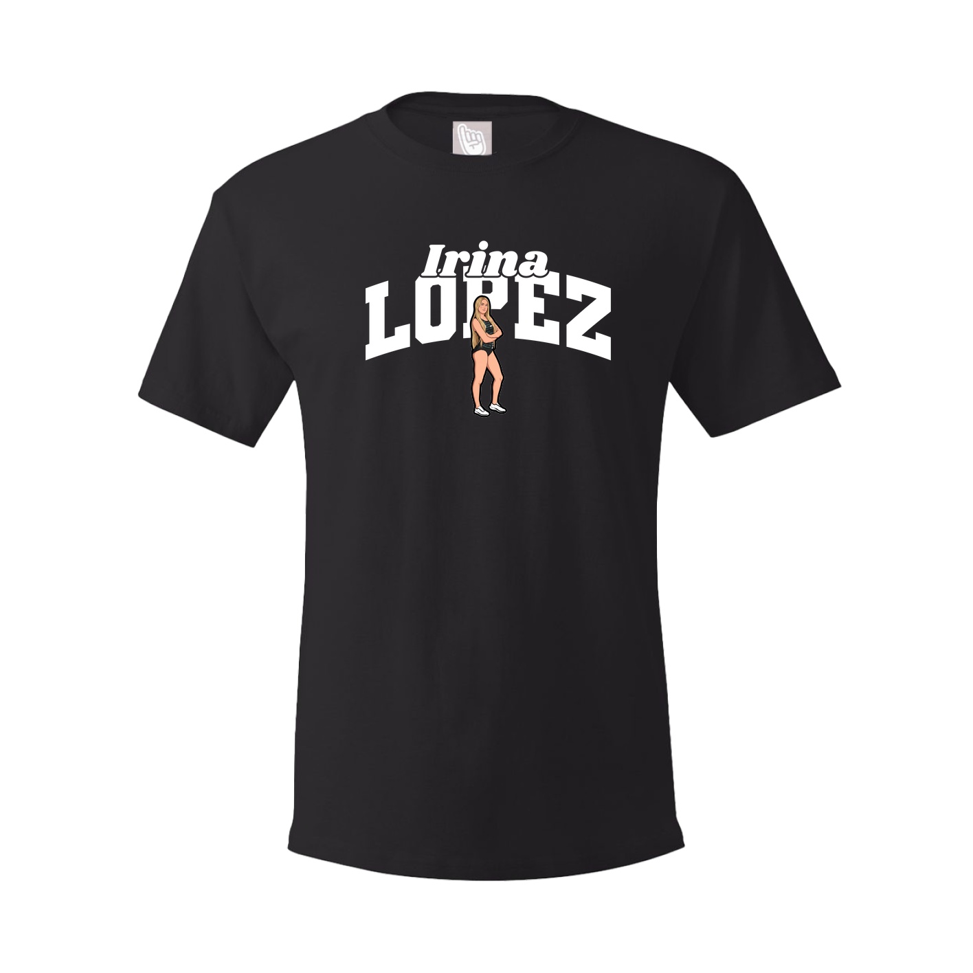 Tee — Signature Arch in Black