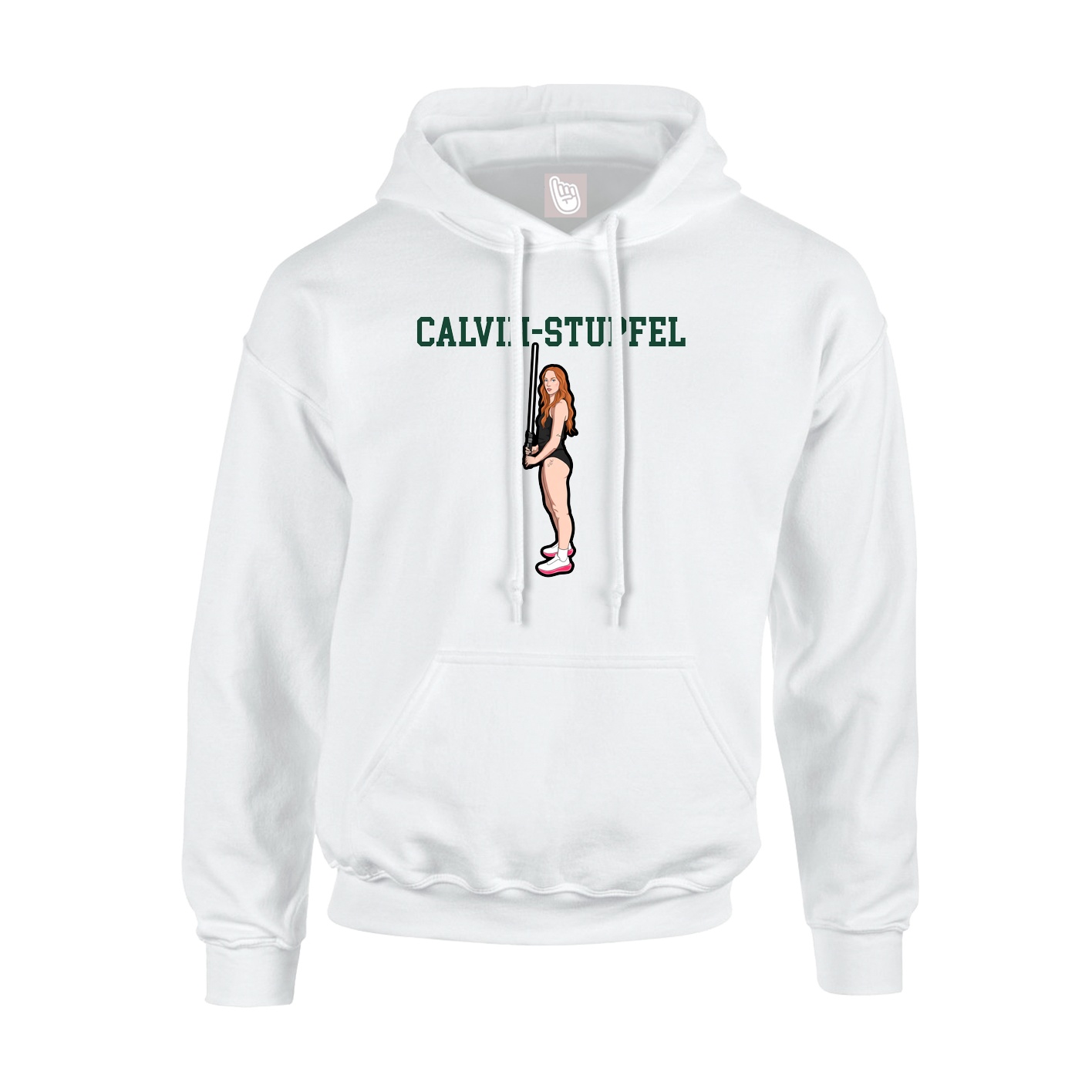 Hoodie — Shirsey in White