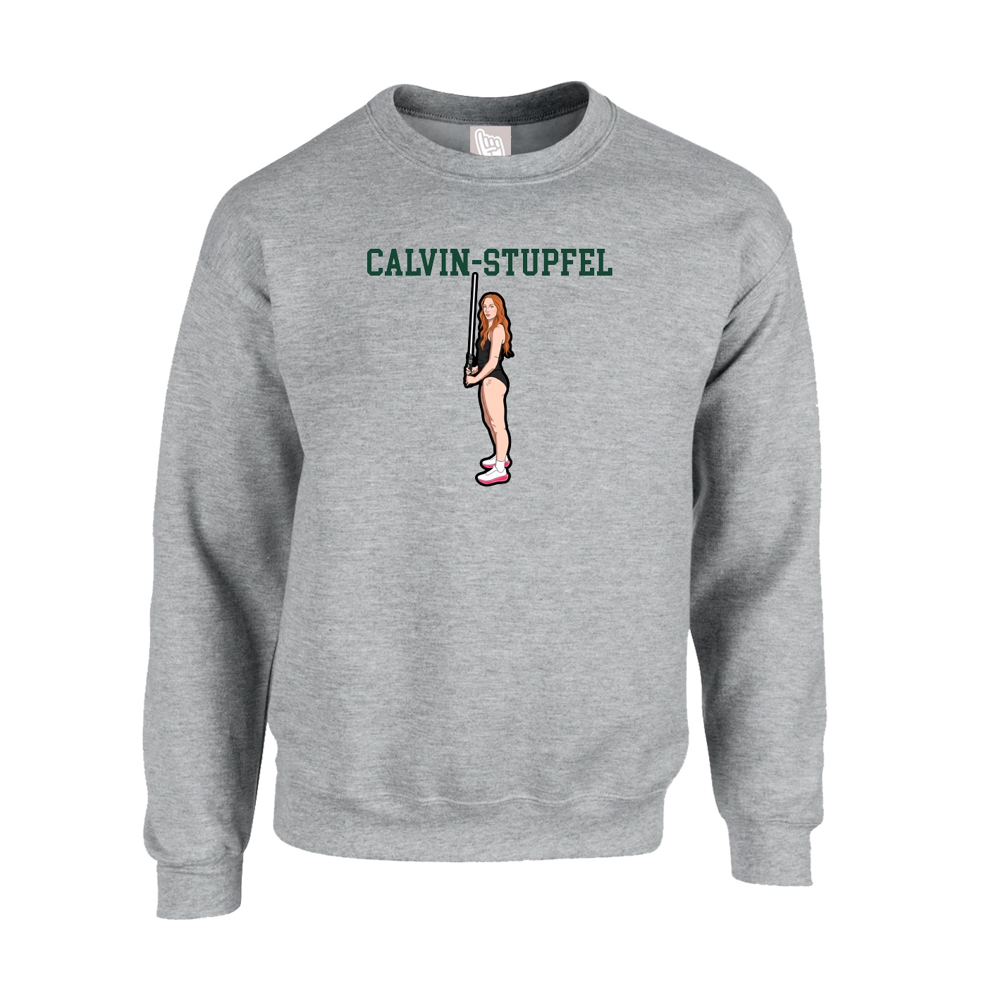 Fleece Crew — Shirsey in Grey