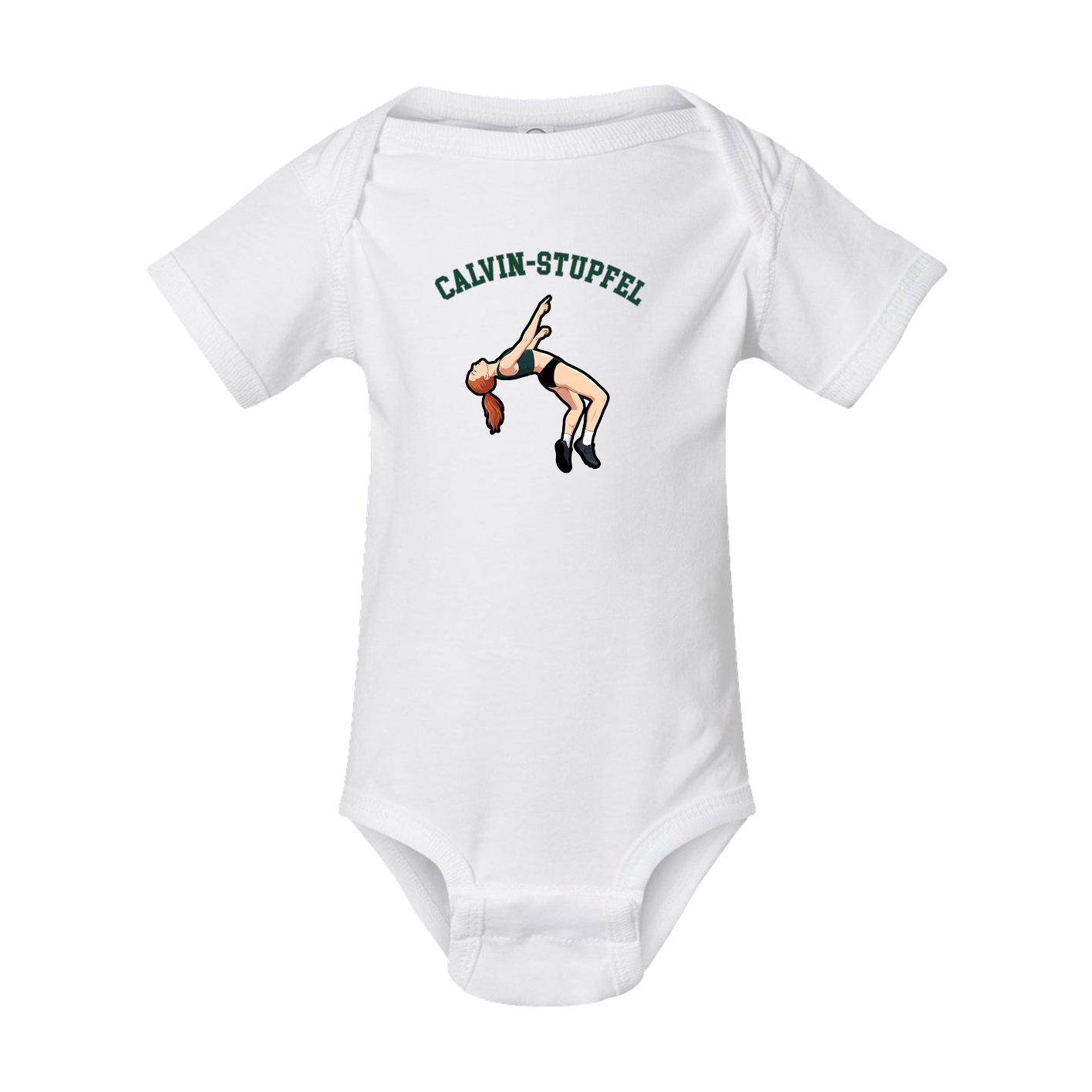 Baby Onesie — Shirsey Arch in White