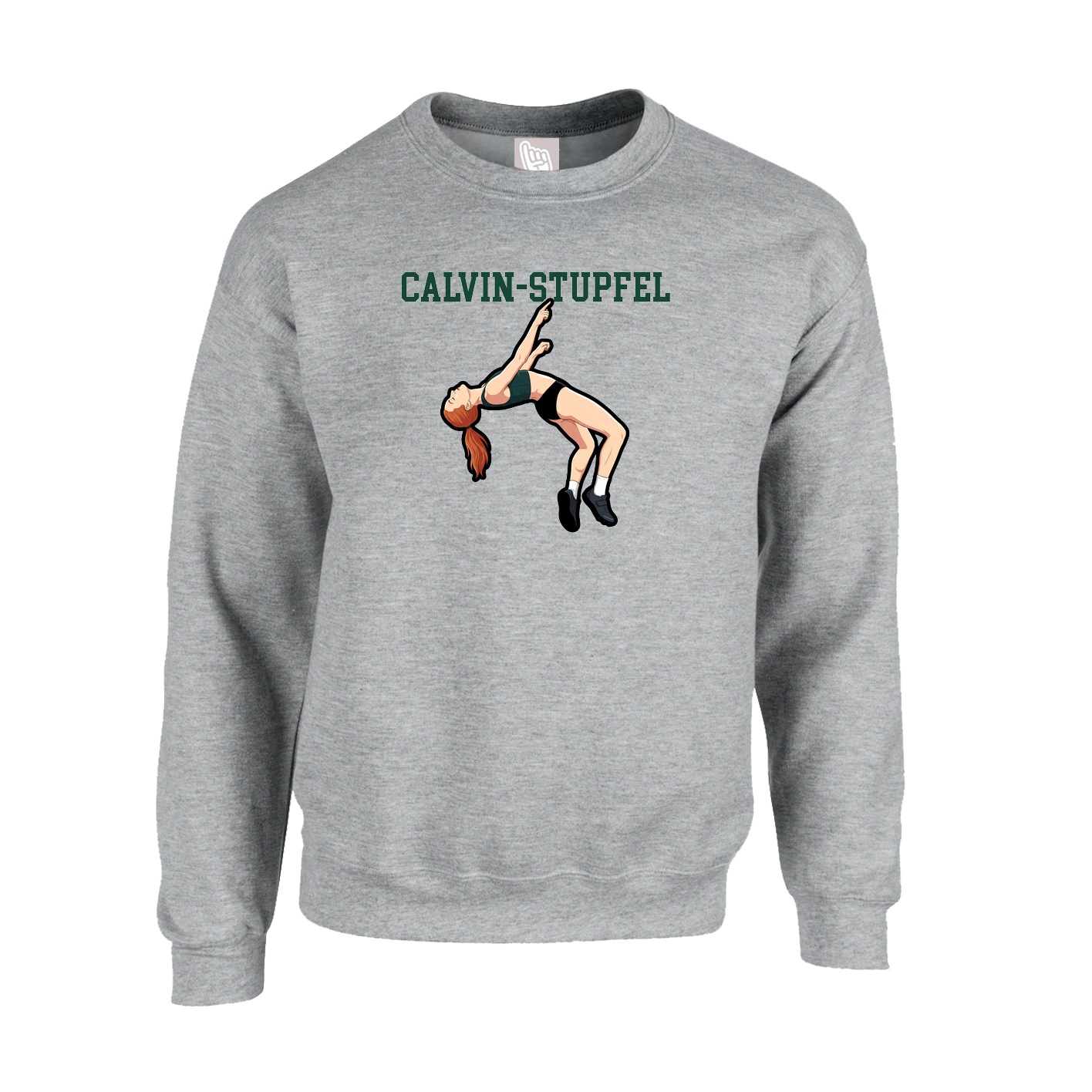 Fleece Crew — Shirsey in Grey