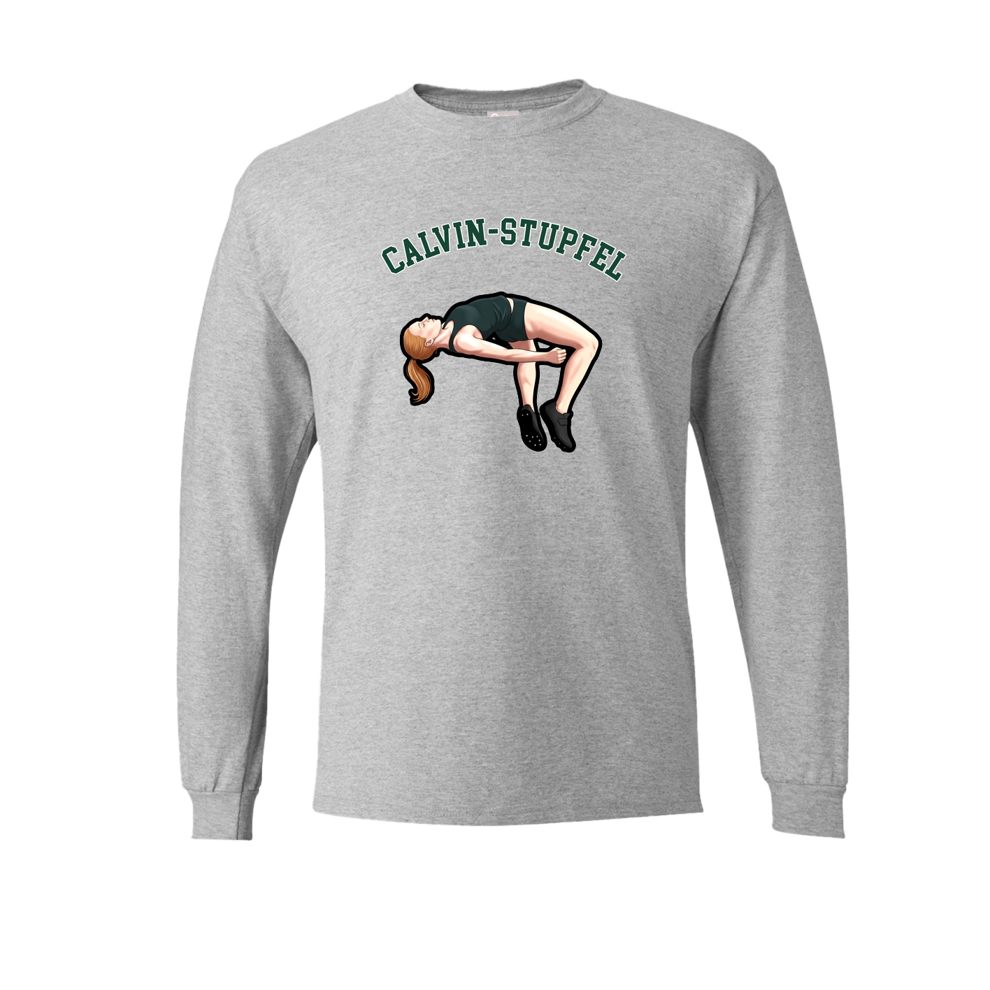 Long Sleeve Tee — Shirsey Arch in Grey