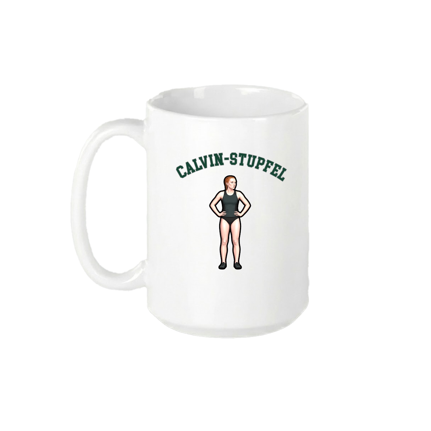 15oz Coffee Mug — Shirsey Arch in White