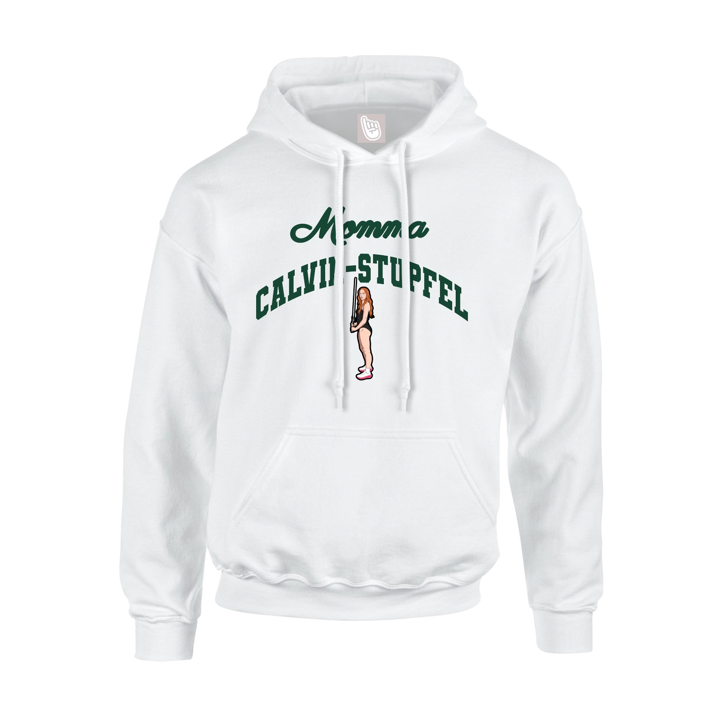 Hoodie — Mothers Day Arch in White