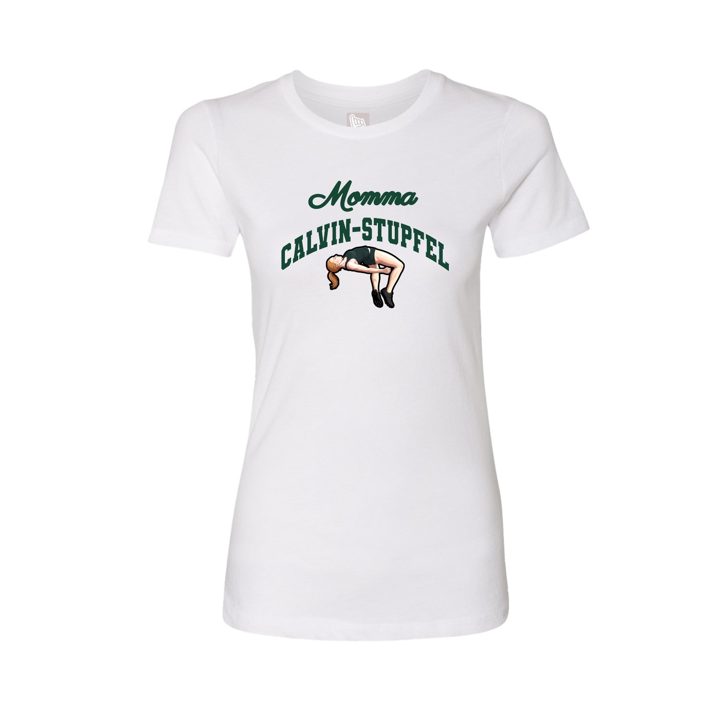 Womens Tee — Mothers Day Arch in White