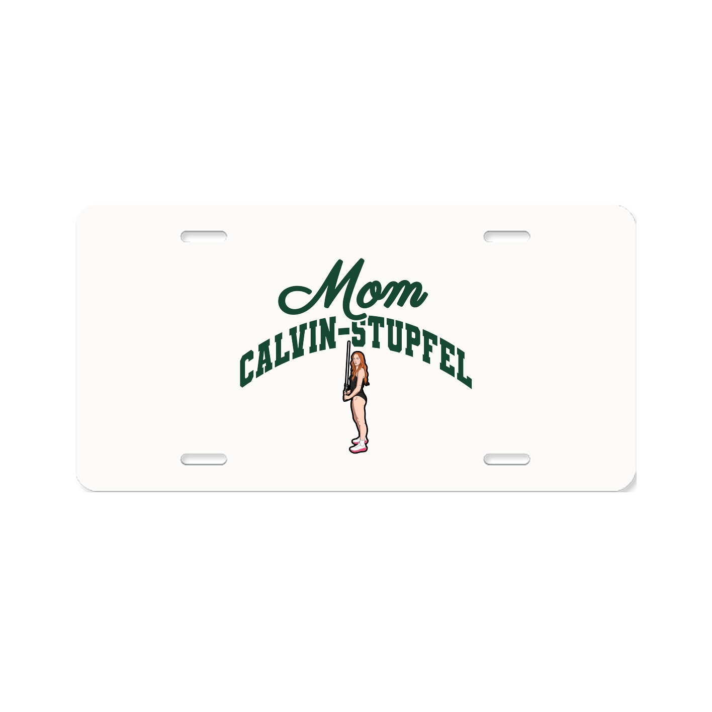 License Plate — Mothers Day Arch in Classic