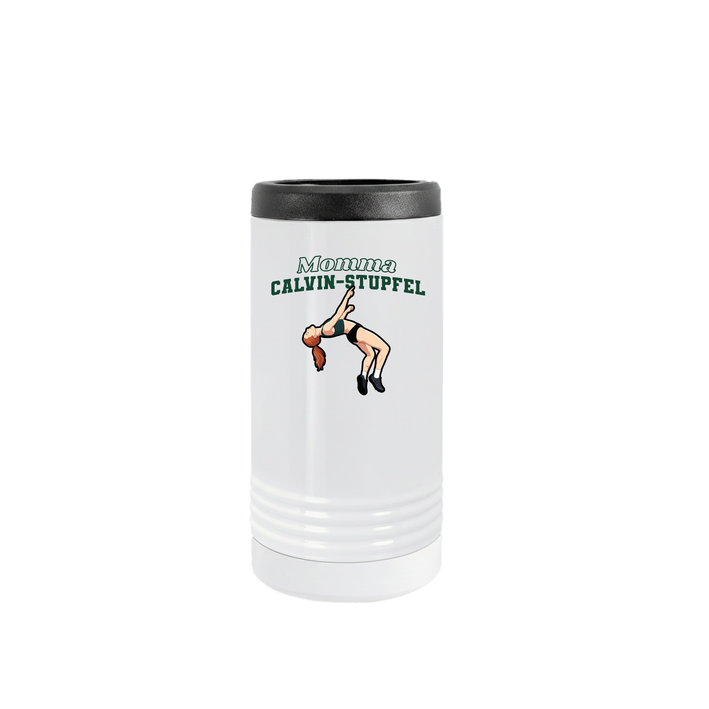 Slim Beverage Holder — Mothers Day Block in White