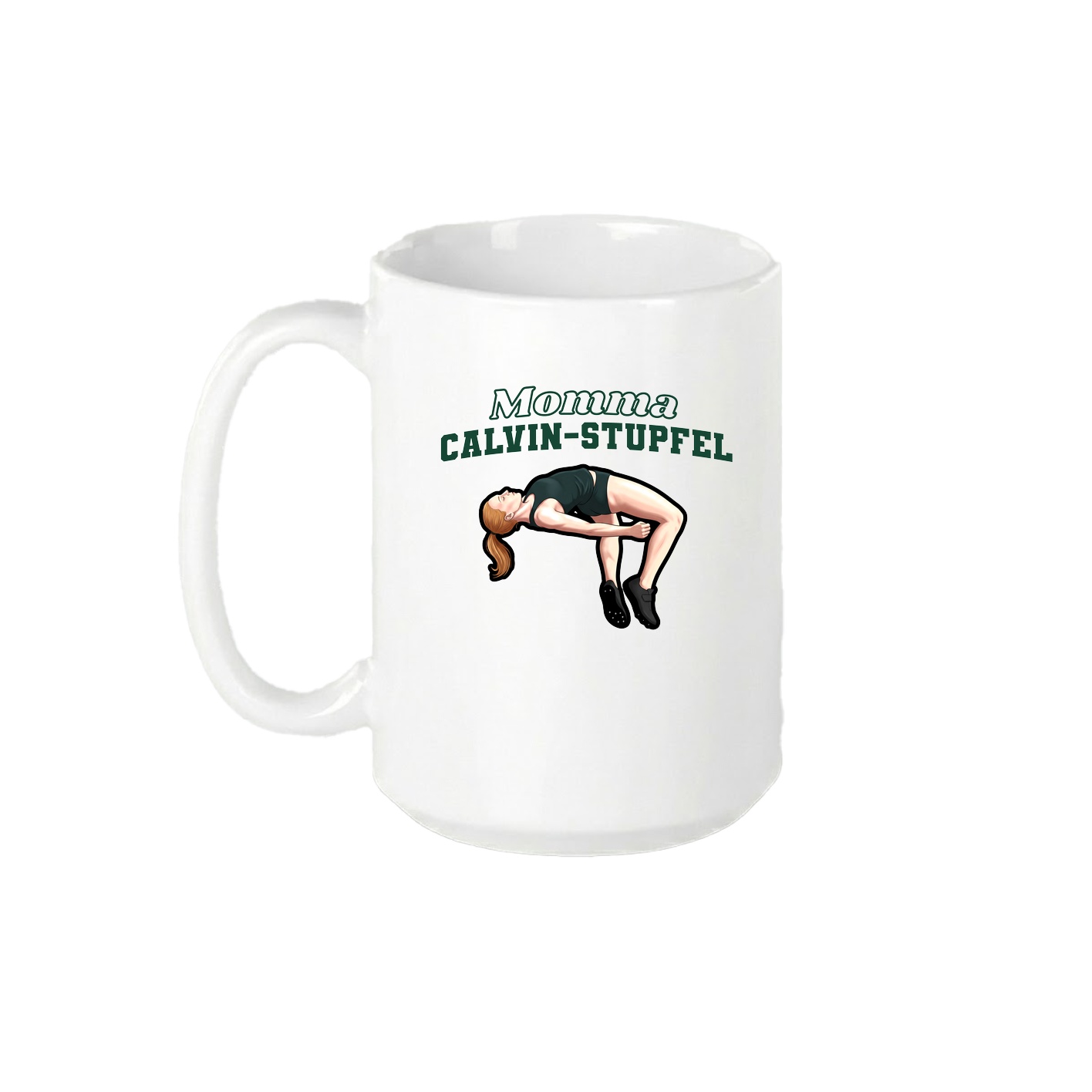 15oz Coffee Mug — Mothers Day Block in White