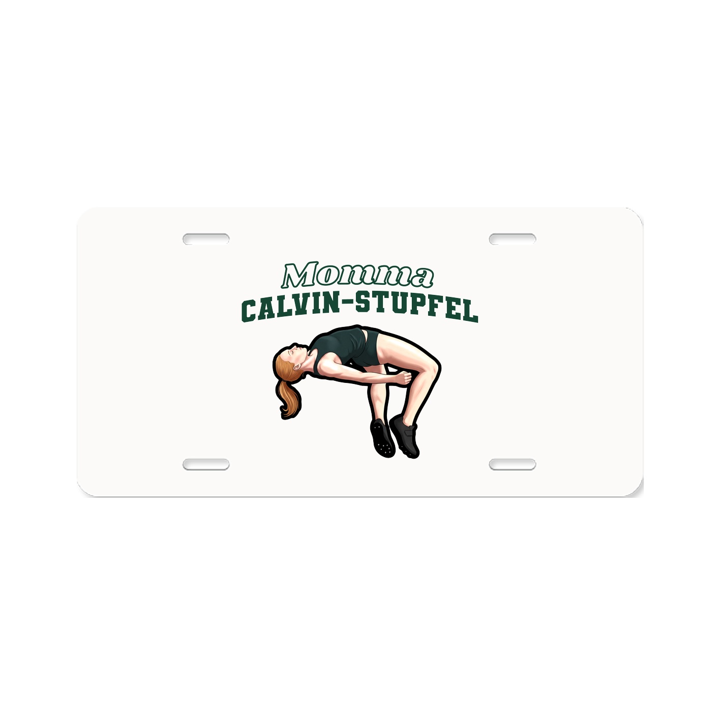 License Plate — Mothers Day Block in Classic