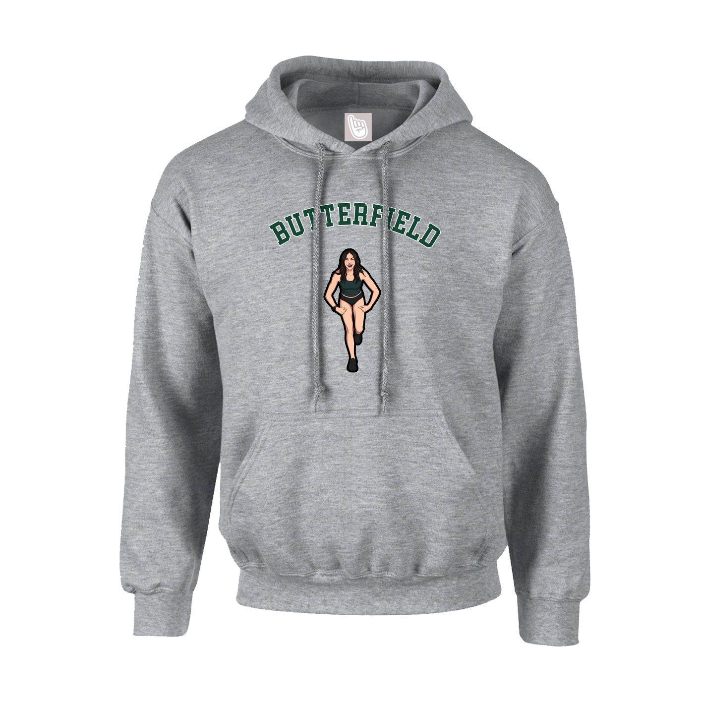 Hoodie — Shirsey Arch in Grey