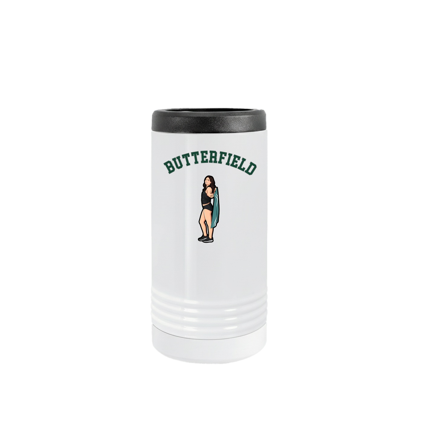 Slim Beverage Holder — Shirsey Arch in White