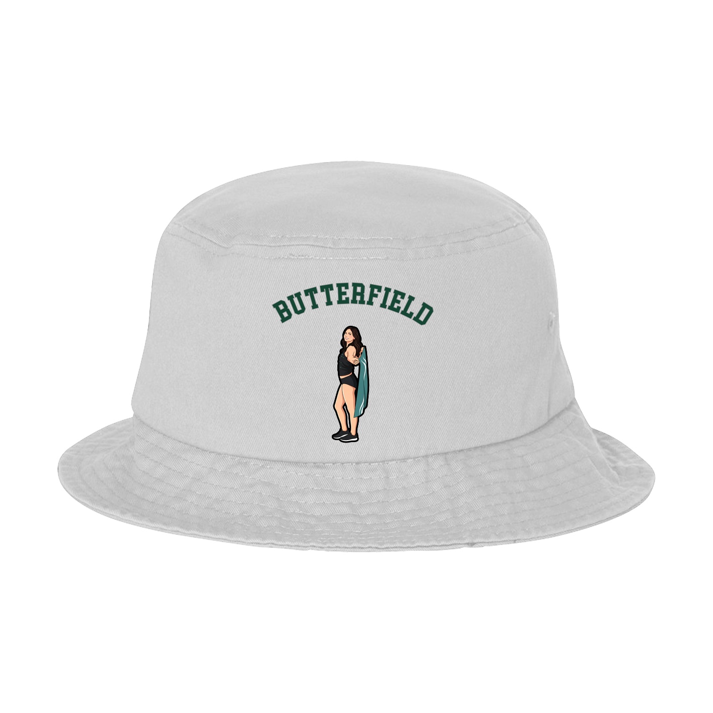 Bucket Cap — Shirsey Arch in White