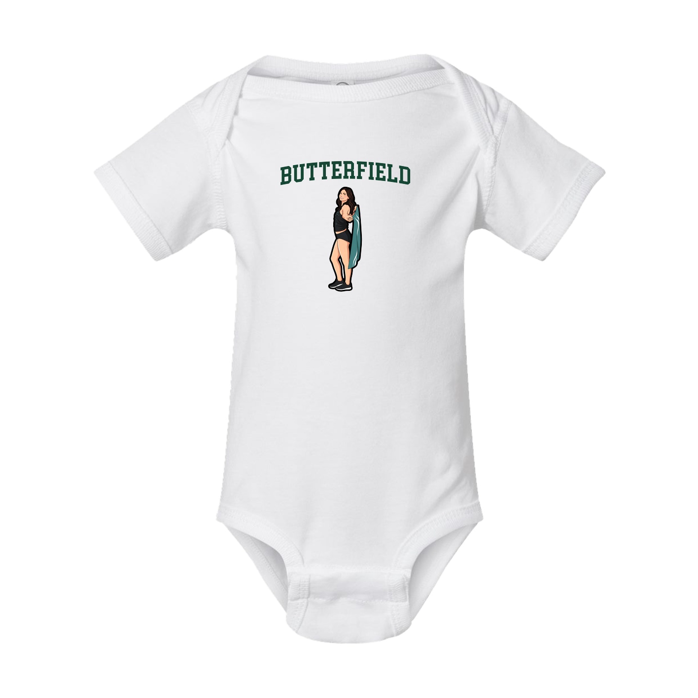 Baby Onesie — Shirsey in White