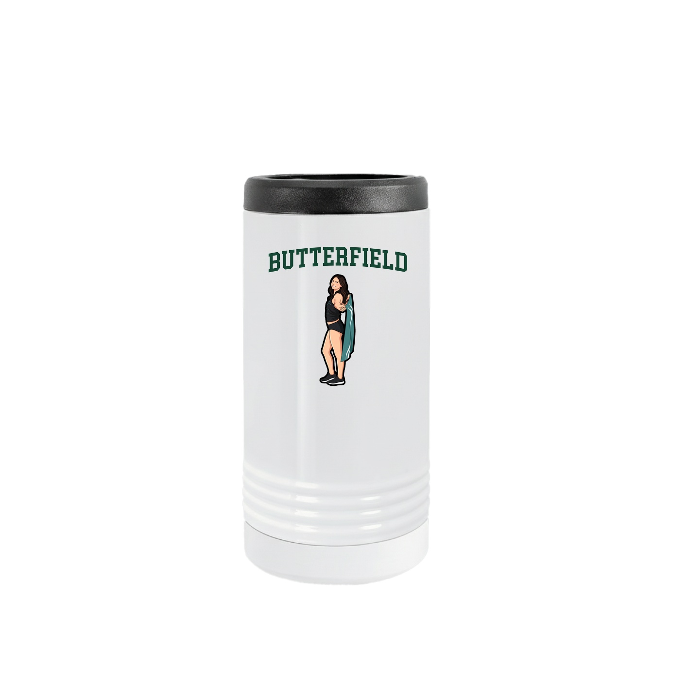 Slim Beverage Holder — Shirsey in White