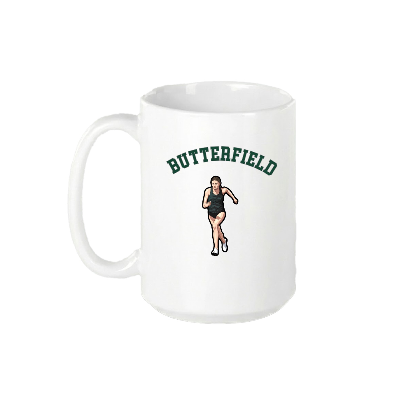 15oz Coffee Mug — Shirsey Arch in White