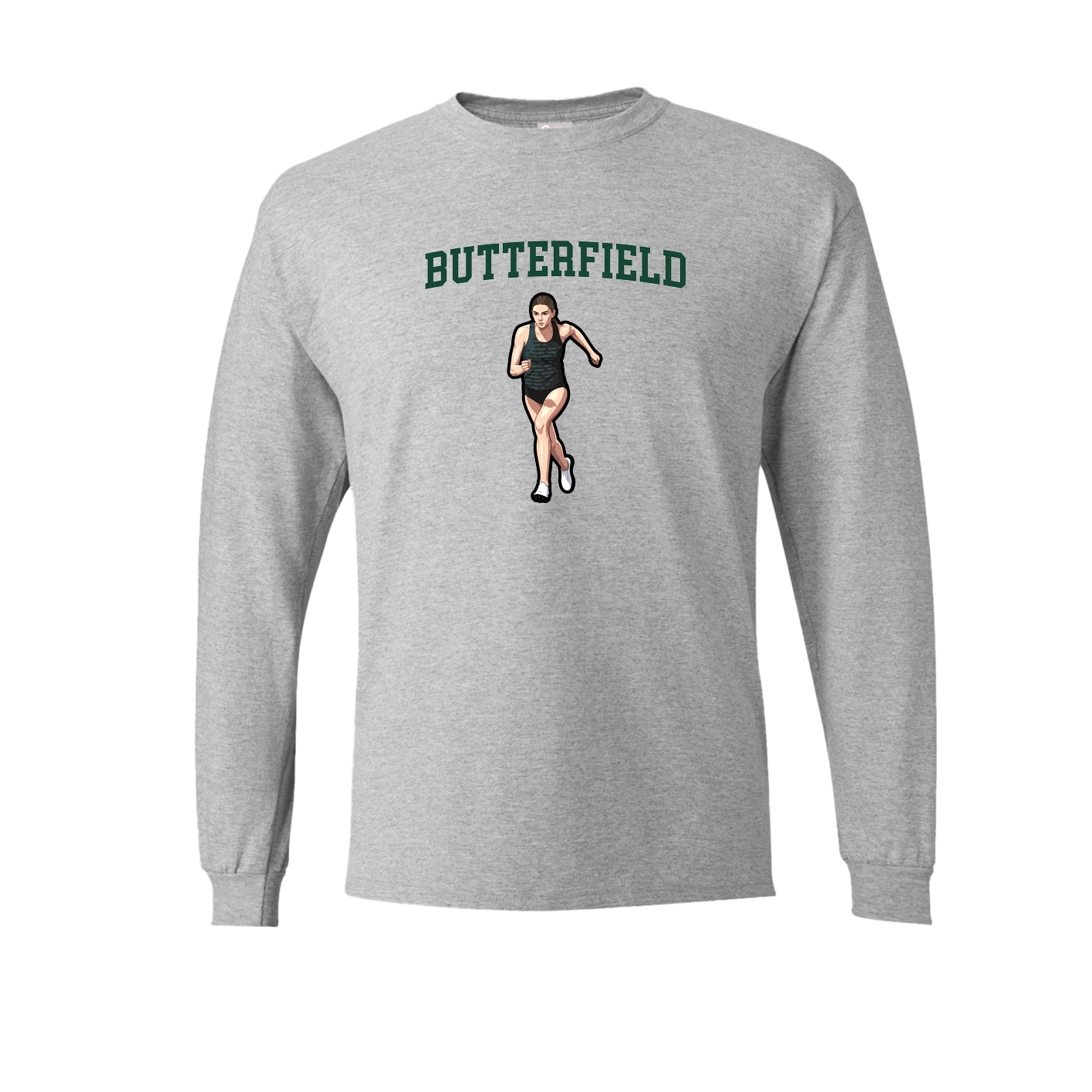 Long Sleeve Tee — Shirsey in Grey