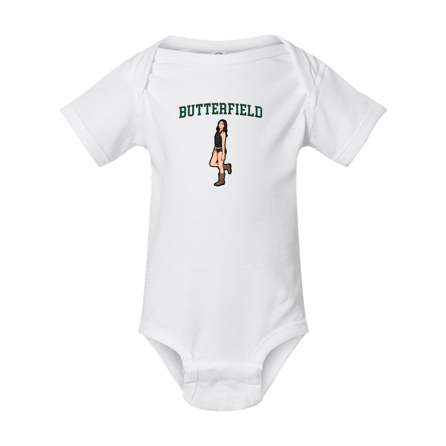 Baby Onesie — Shirsey in White