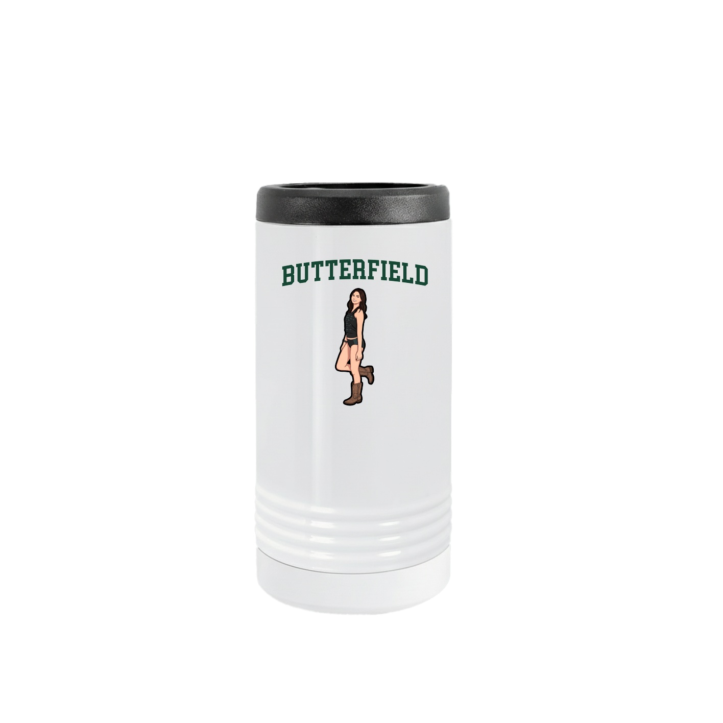 Slim Beverage Holder — Shirsey in White