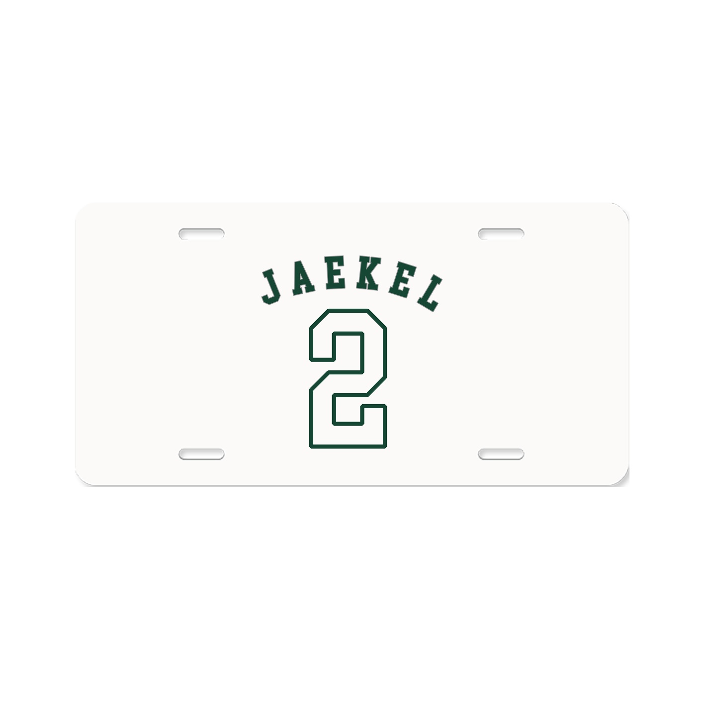 License Plate — Shirsey Arch in Classic
