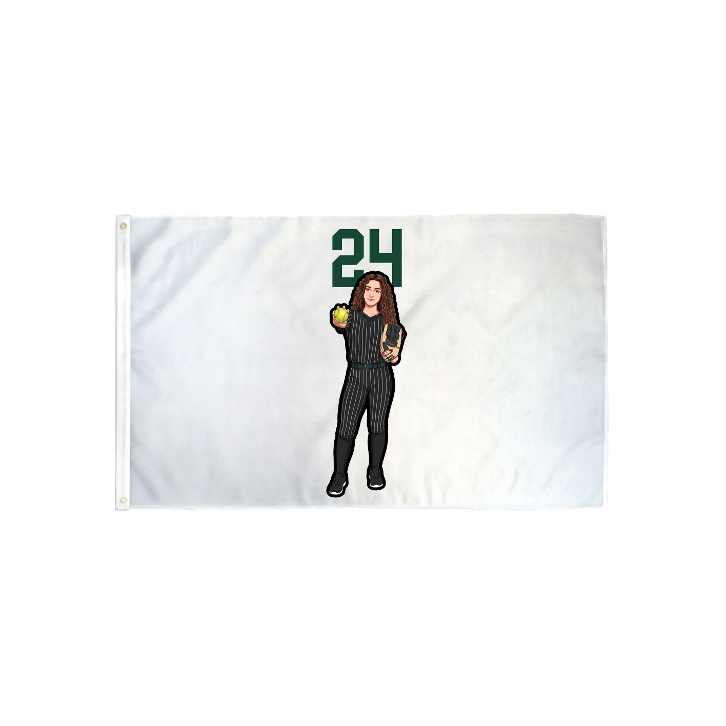 3x5 Flag — Number Top in Classic